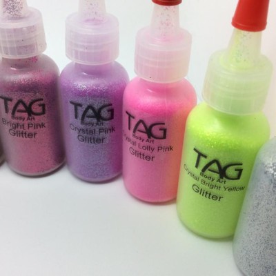 TAG Body Art Glitter Bright Pink 